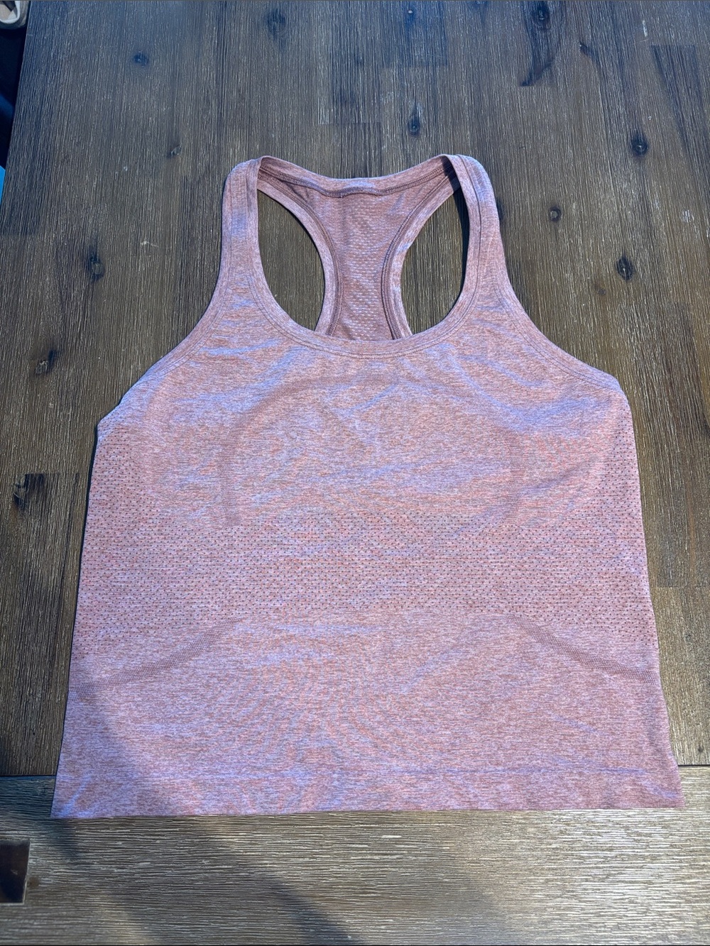 lululemon athletica Seamless Racerback Tank - Dusty Rose